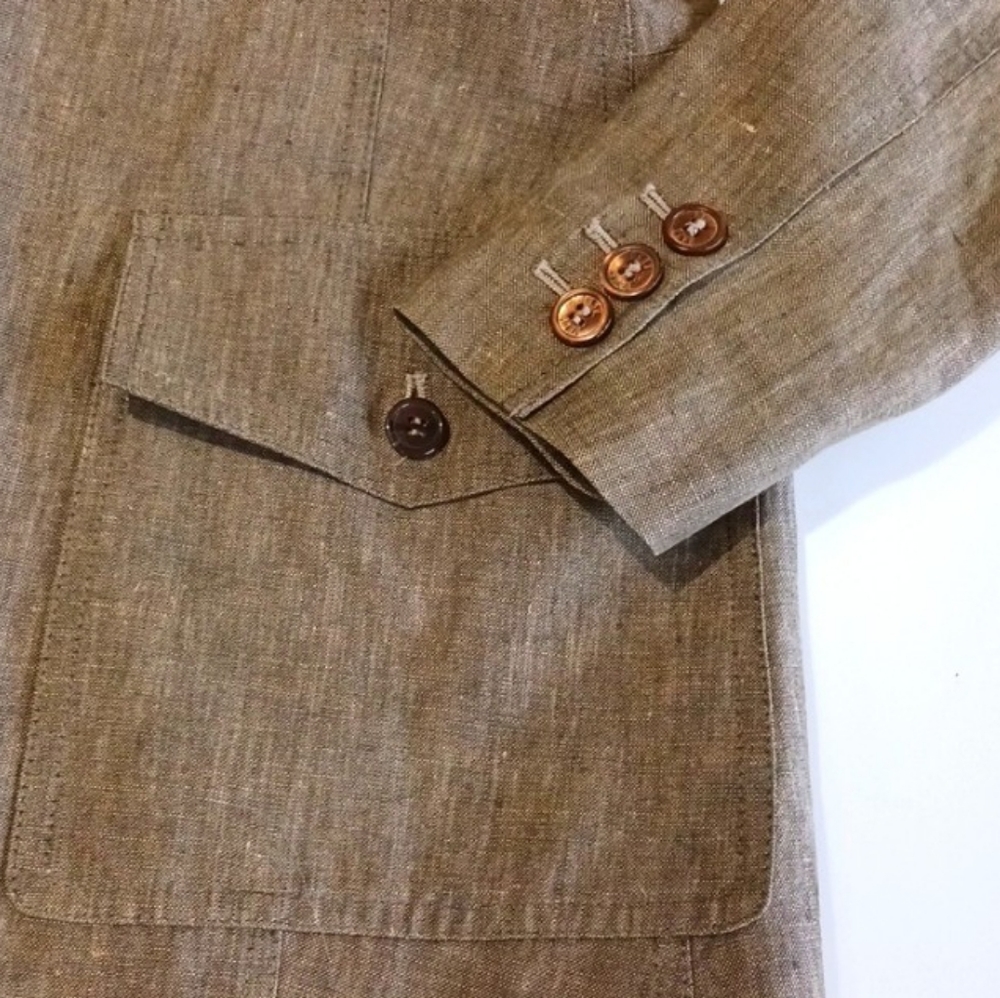 Vintage Daks London Linen Blazer - Picture 5 of 15